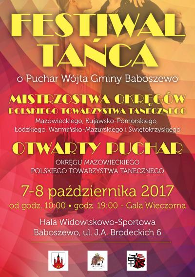 Festiwal Tańca o Puchar Wójta Gminy Baboszewo