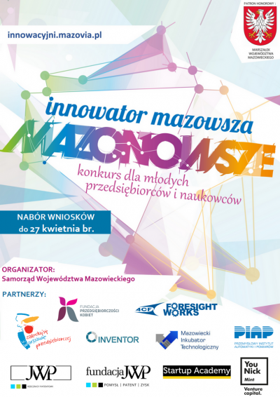 Konkurs Innowator Mazowsza