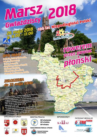 plakat marsz gwiaździsty 2018