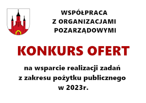 Konkurs ofert na wsparcie zadania z zakresu pożytku publicznego