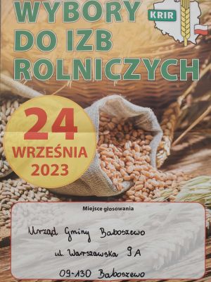 Wybory do Mazowieckiej Izby Rolniczej