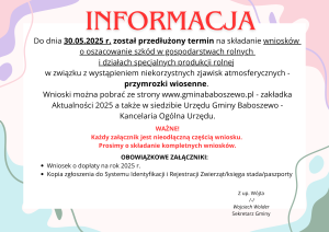 Informacja Zdjęcie