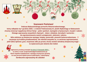 Zaproszenie do zaprezentowania swoich umiejętności, zdolności, talentu.